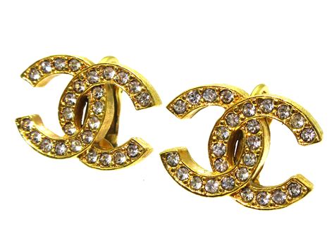 coco chanel earrings uk|coco chanel vintage earrings.